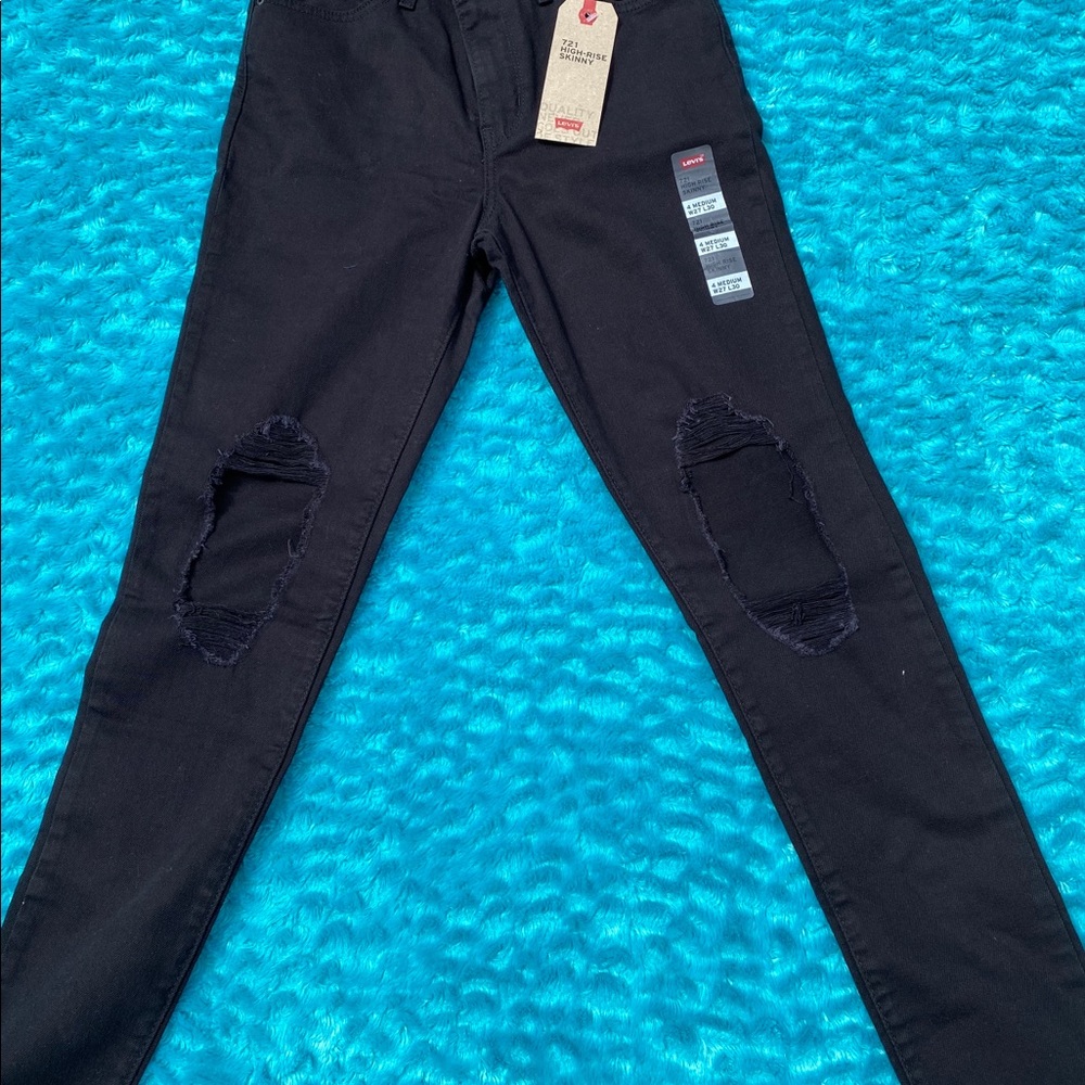Levi’s721 high rise skinny size 4 - Picture 3 of 7